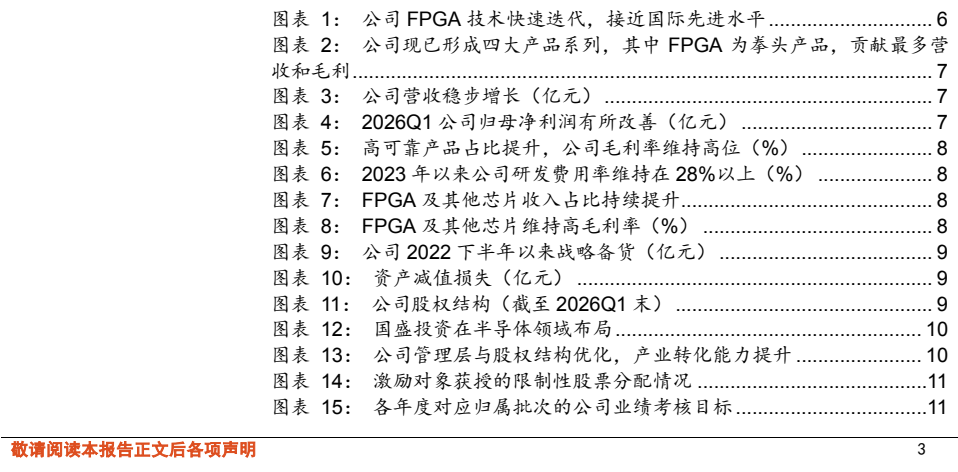 图4. 图表 50: 国内外主流厂商产品矩阵性能对比29
