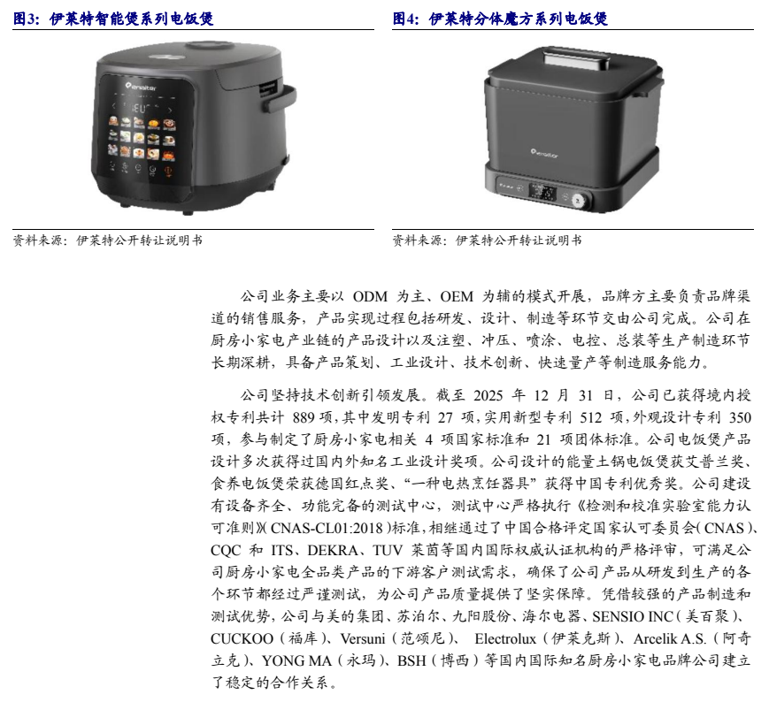 **图2. 伊莱特分体魔方系列电饭煲**