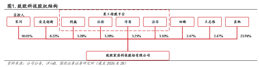 **图1. 致欧科技股权结构**