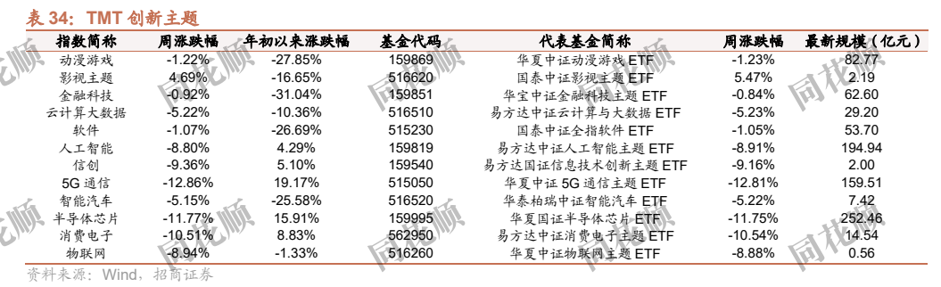 **图6. 表 34: TMT 创新主题**